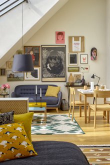 Снимки на тавана в интериора