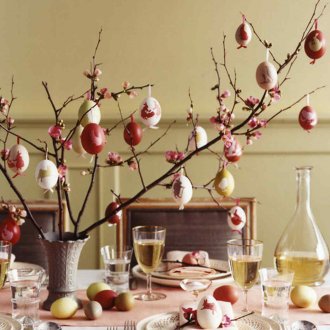 Великденска настройка на трапезата