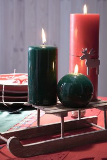 Настройка на масата със свещи