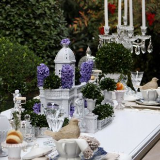 Настройка на маса в ориенталски стил