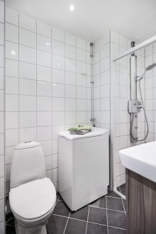 Плочка в банята 7 квадратни метра. m