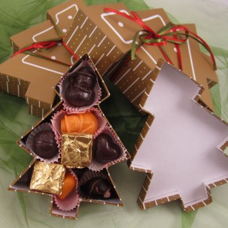 Подаръчен комплект сладки за новата година