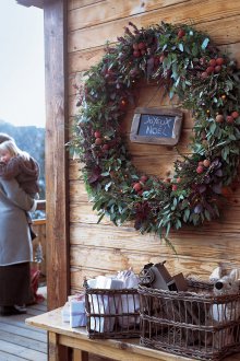 Коледен венец голям