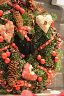 Смърчов коледен венец