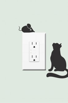 Декор електрически контакт