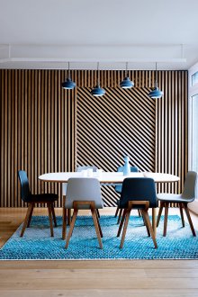 Еко синя всекидневна