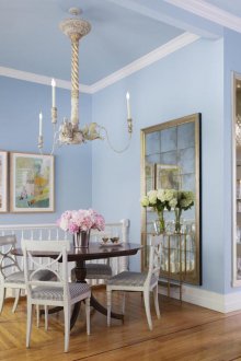 Синя всекидневна в Прованс