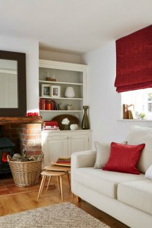 Бургундска материя в интериора