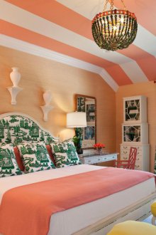 Таванска спалня в модерен стил