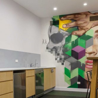 Боядисване на стени в кухнята