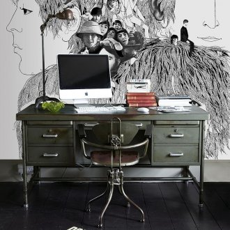 Монохромна боядисване на стени