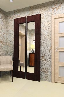 Оригинално пълно огледало в коридора