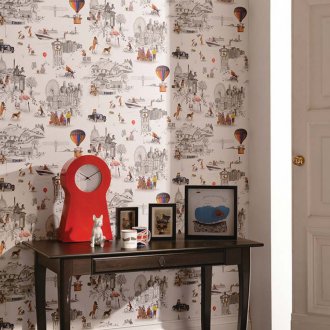 Тапет за деца в темата за пътуванията