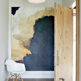 Декор за стена на коридора