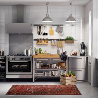 Метална кухня 14 кв.м. m