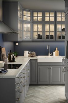 Модулна кухня 14 квадратни метра. m