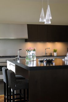 Кухня 14 кв. м венге