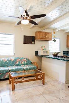 Кухня с плетен диван