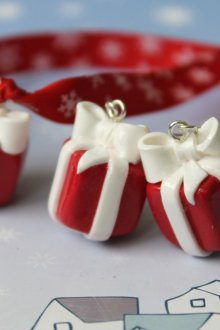 Декорации за коледно дърво от полимерна глина