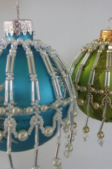 Топка украса за мъниста