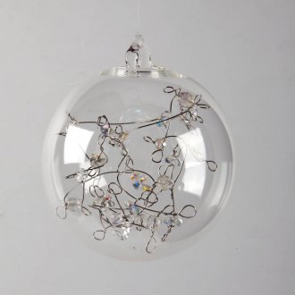 Стъклени коледни играчки