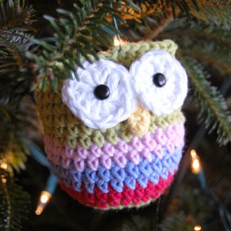 Коледни плетени декорации