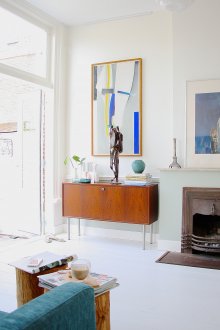 Small wooden coffee tables