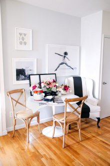 Комбинацията от студени и топли цветове в интериора