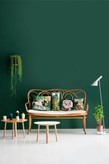 Зелена стена в интериора