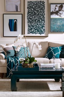 Цветова комбинация Tiffany в интериора