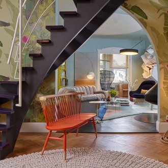 Дуплекс апартамент еклектичен