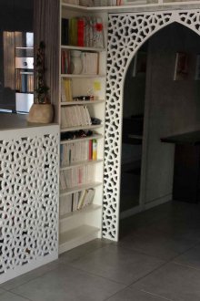 Orientalischer Bogen im Innenraum