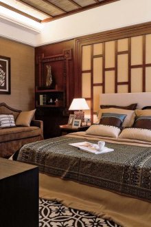 Asiatisches Interieur