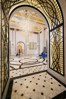 Interieur im modernen orientalischen Stil.