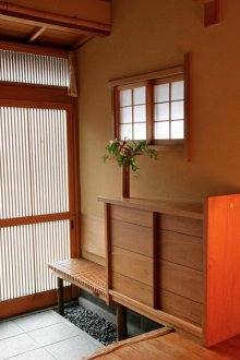 Flur im japanischen Stil