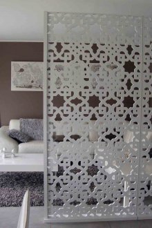 Bildschirm im orientalischen Stil