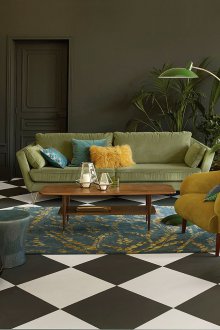 Диван от маслини в интериора