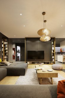 Тъмно маслинен цвят в интериора