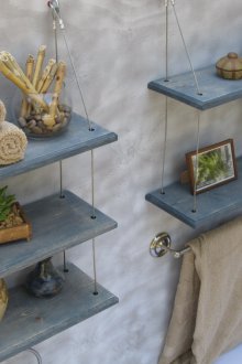 Рафтове в баня в морски стил