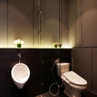 PVC панели в интериора на банята