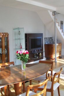 Метална врата от череша