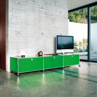 Зелен пиедестал в интериора