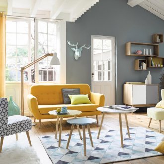 Мебели за хол в ретро стил