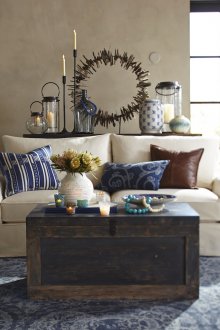 Сини мебели в американски стил