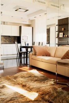 Уютен студиен апартамент в бежови тонове