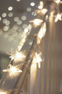 Garland LED Tahun Baru
