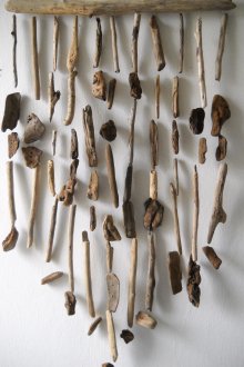 Декоративен висящ панел от дърво