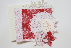 Openwork Christmas card