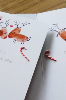 Нова година проста карта