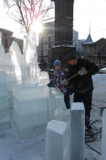 Конструкция на снежна пързалка